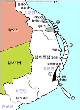 해병대의 주둔지역